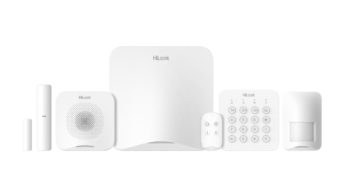Kit alarma wireless HiLook A201P, control de pe mobil