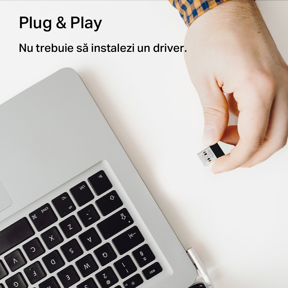 Adaptor Wireless Mercusys MA20N Dual Band AC650 - USB Nano - imagine 6