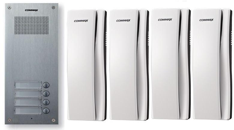 Interfon 4 Familii Commax DR-4UM Incastrat