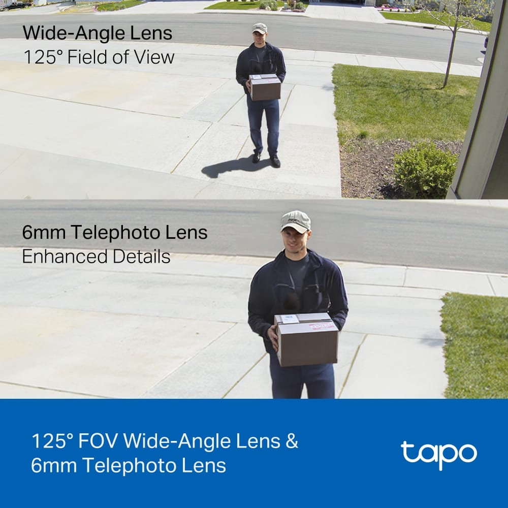 Cameră TP-Link Tapo C246D Dual Lens 2K Interior/Exterior - imagine 15
