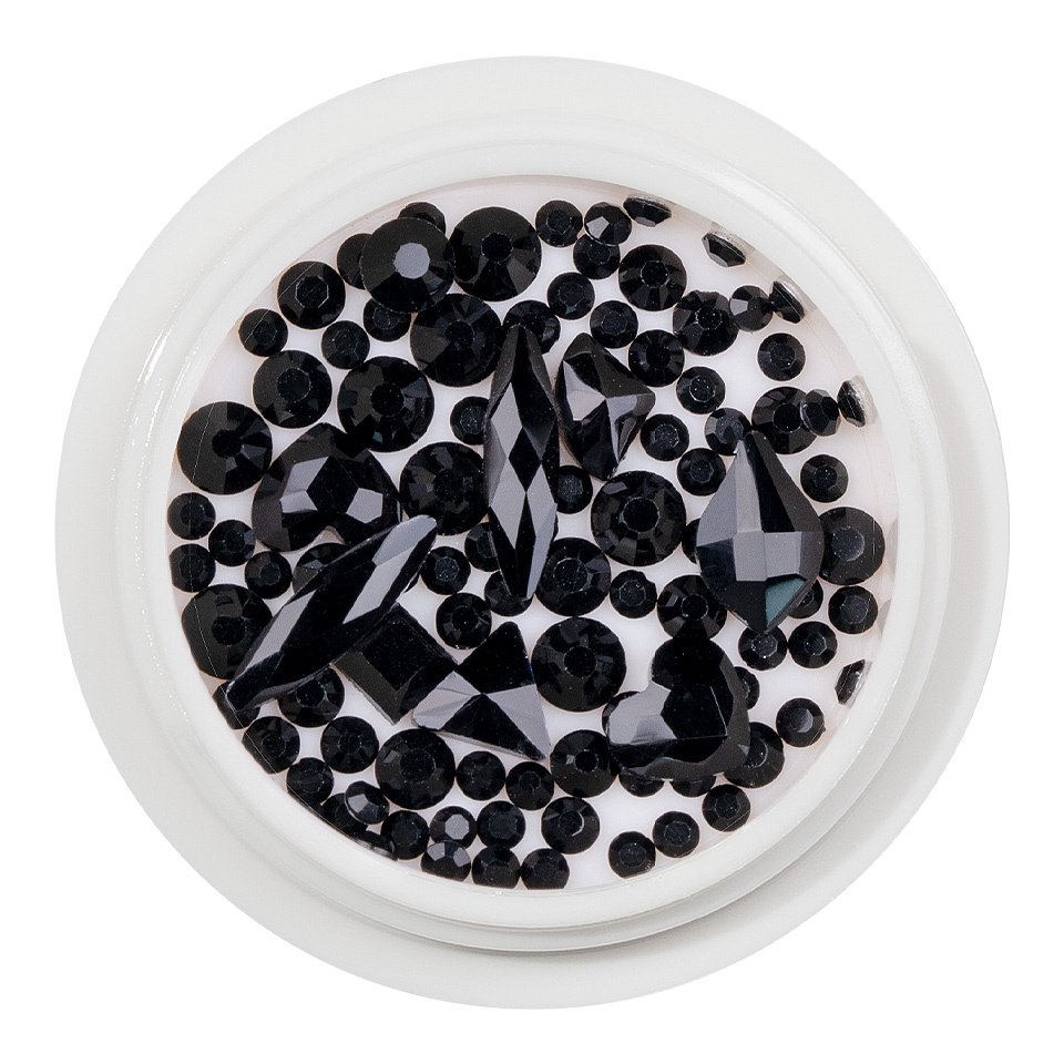 Cristale Unghii LUXORISE Dazzling Black