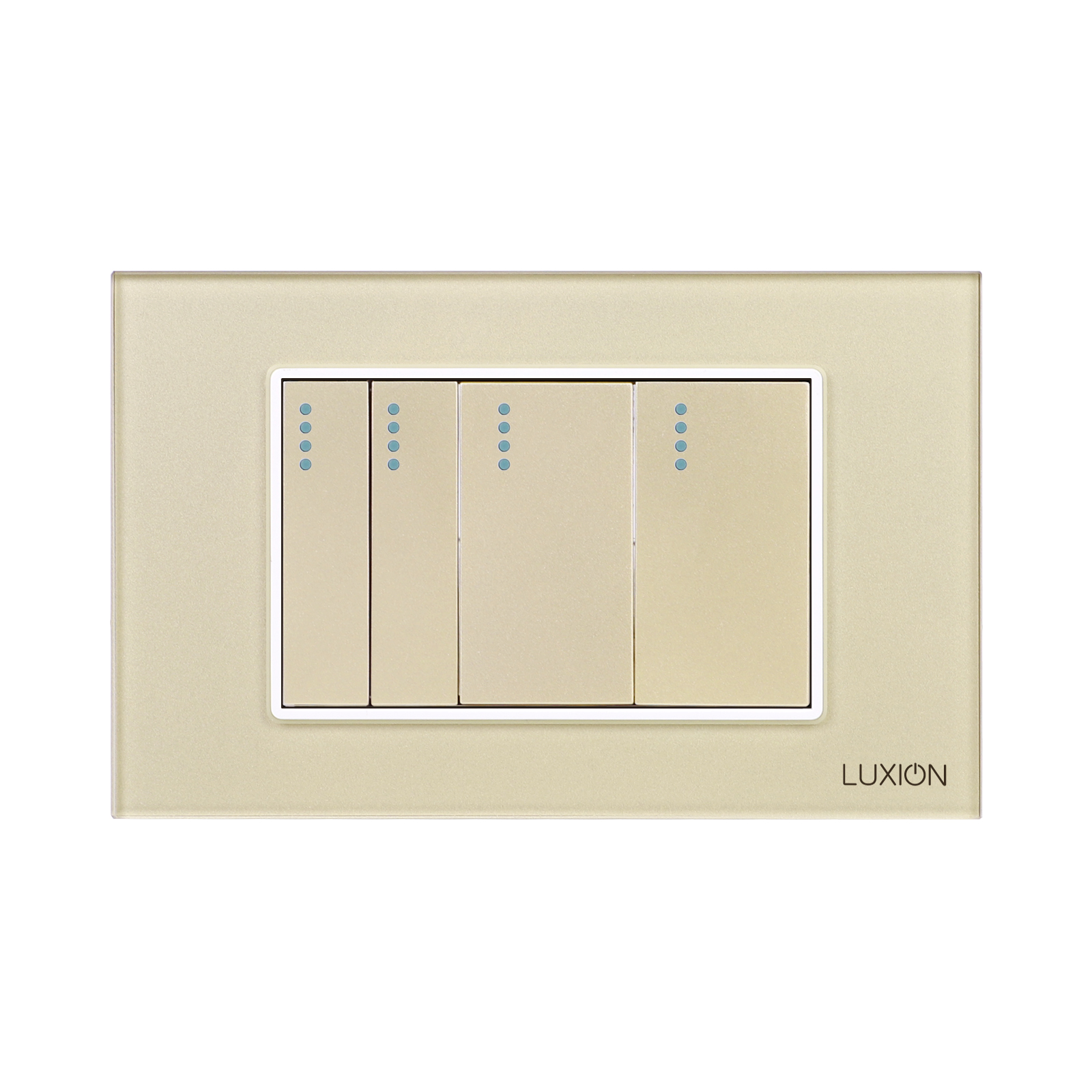 Întrerupător Mecanic 4 Posturi LUXION Sticlă, IP44 - imagine 10