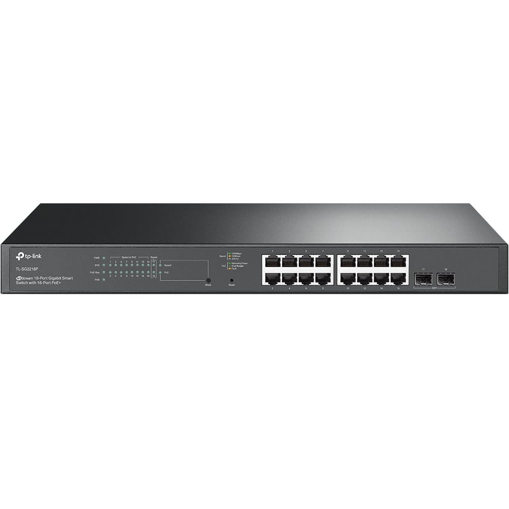 Switch TP-LINK TL-SG2218P JetStream 18 Porturi PoE+ Gigabit