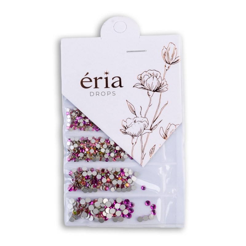 Éria Drops Gold Rose | Cristale Sticlă Premium