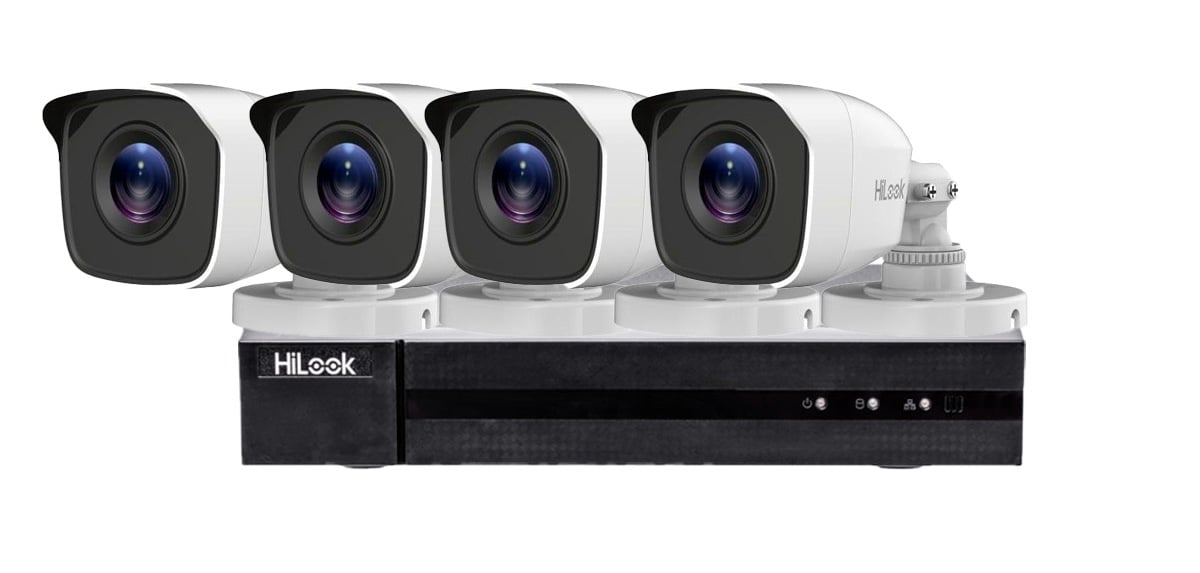 Kit Supraveghere Hikvision 4 Camere 2MP