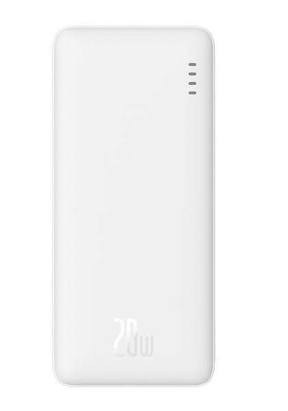 Baterie externă Baseus Airpow 10000mAh 20W USB-C Alb - imagine 9