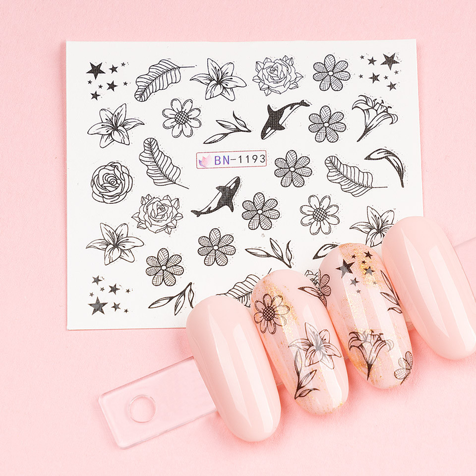 Tatuaje Unghii LUXORISE Simple Wild BN-1193