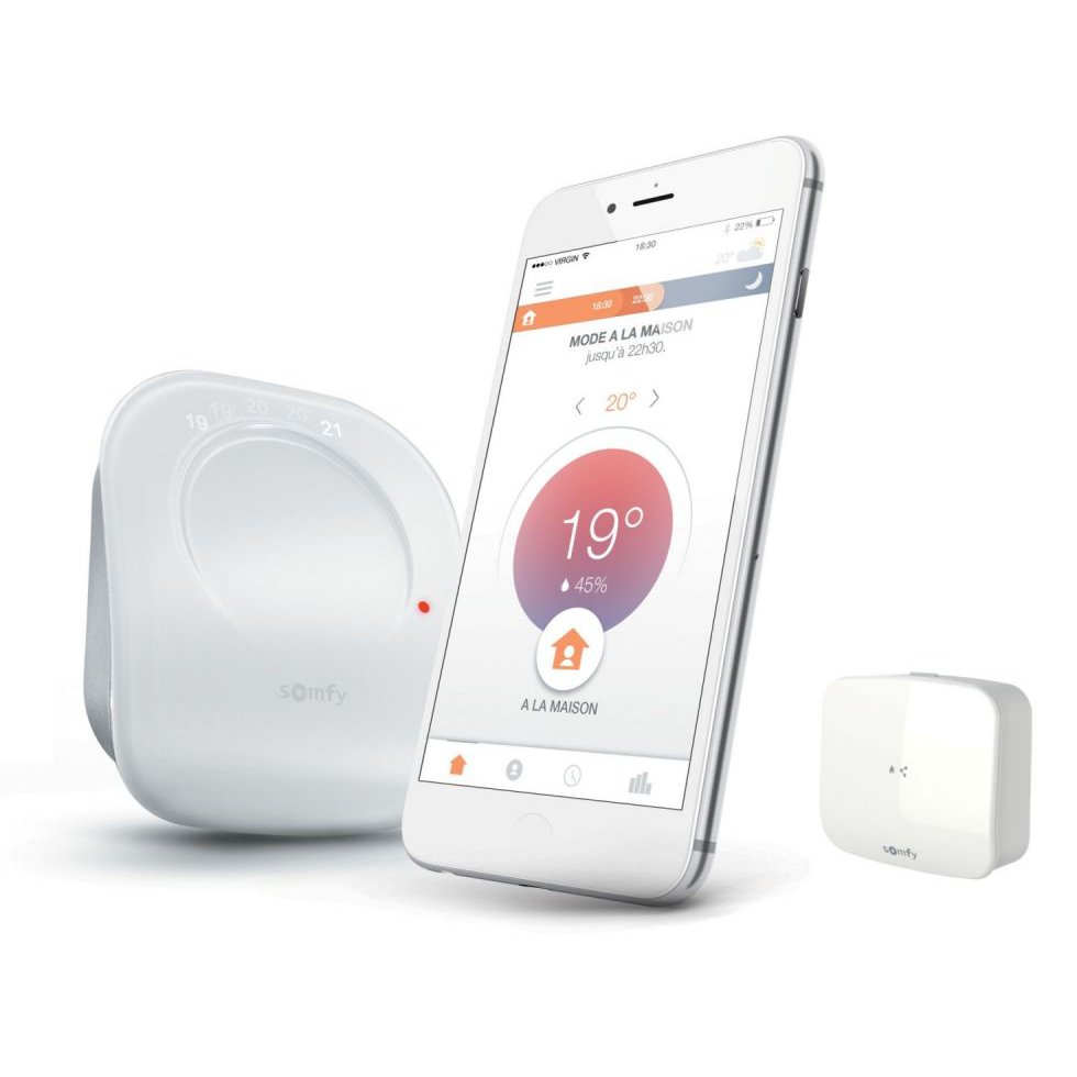 Termostat Inteligent Somfy Conectat Wireless