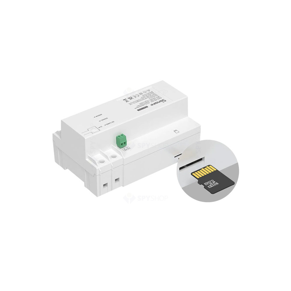 Releu Sonoff SPM Main Wi-Fi, Masurare Putere, Alb - imagine 3