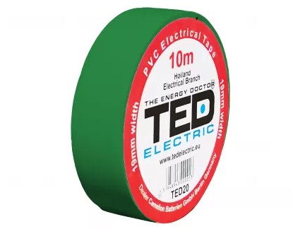 Banda Izolatoare Verde TED | Izolare Electrica