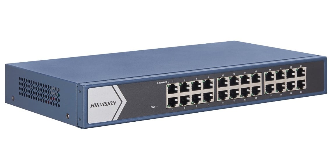 Switch Hikvision 24 Porturi Gigabit Smart