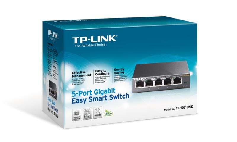 Switch TP-LINK TL-SG105E 5 Porturi Gigabit Easy Smart - imagine 7