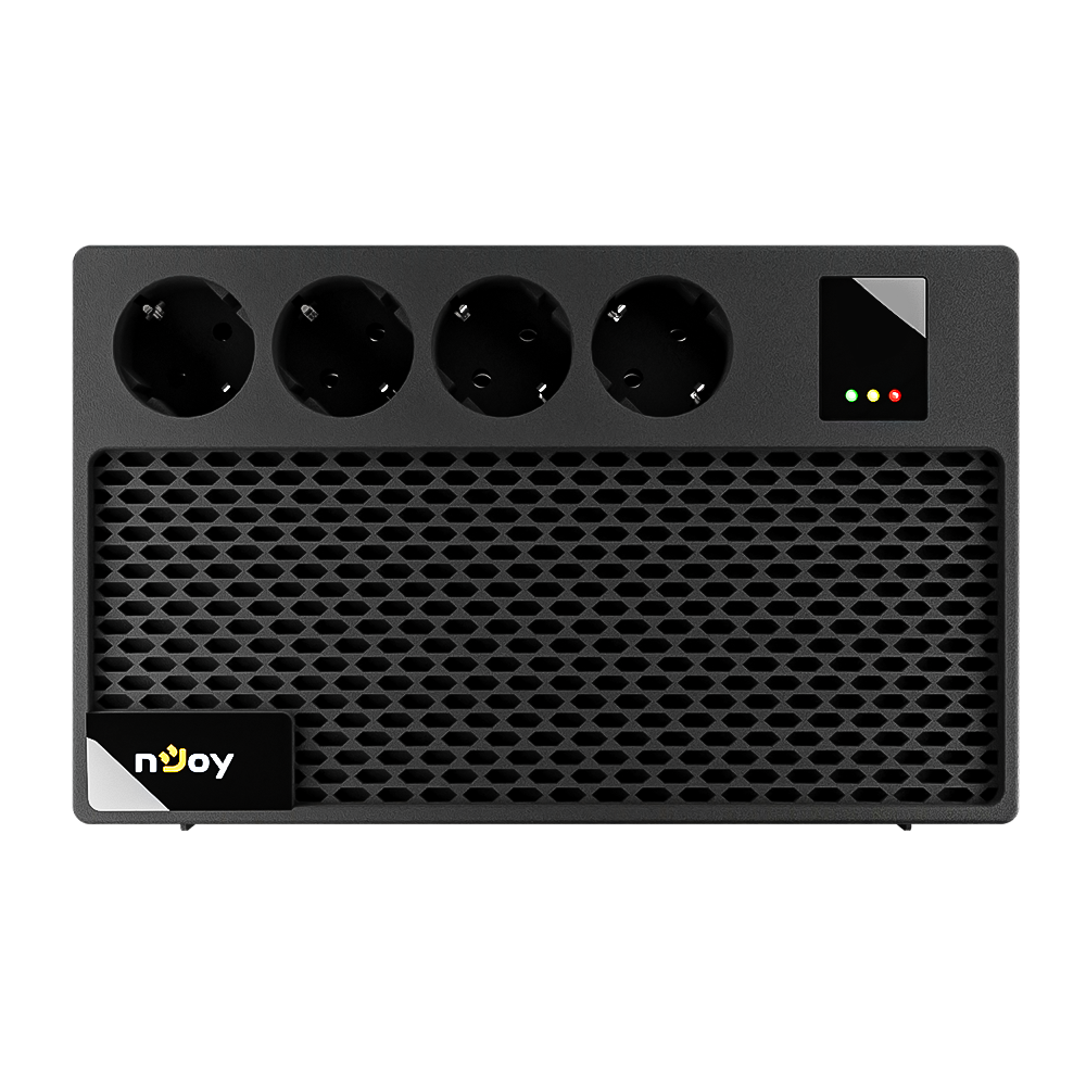 UPS nJoy Renton 650 Plus 650VA - Protecție Sursă - imagine 2