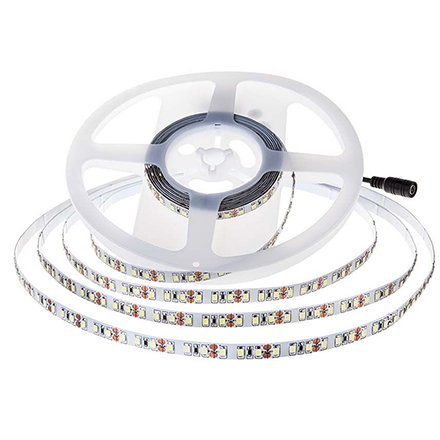 Banda LED V-TAC 24V 168LED/M 3000K, 5M