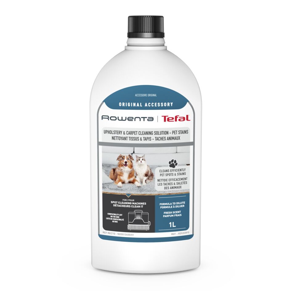 Detergent Rowenta 1L Pet Stains Textiles