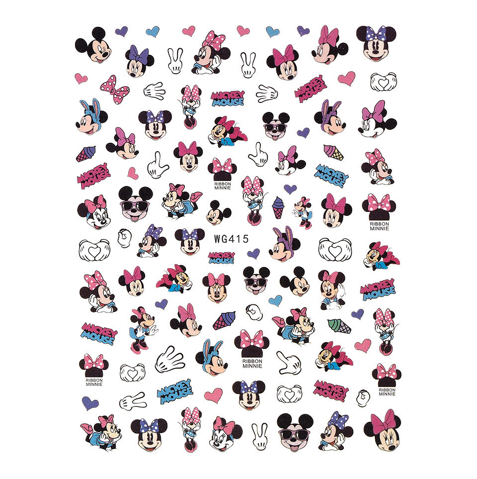 Abtibild Unghii SensoPRO Milano Cartoon Pop WG415