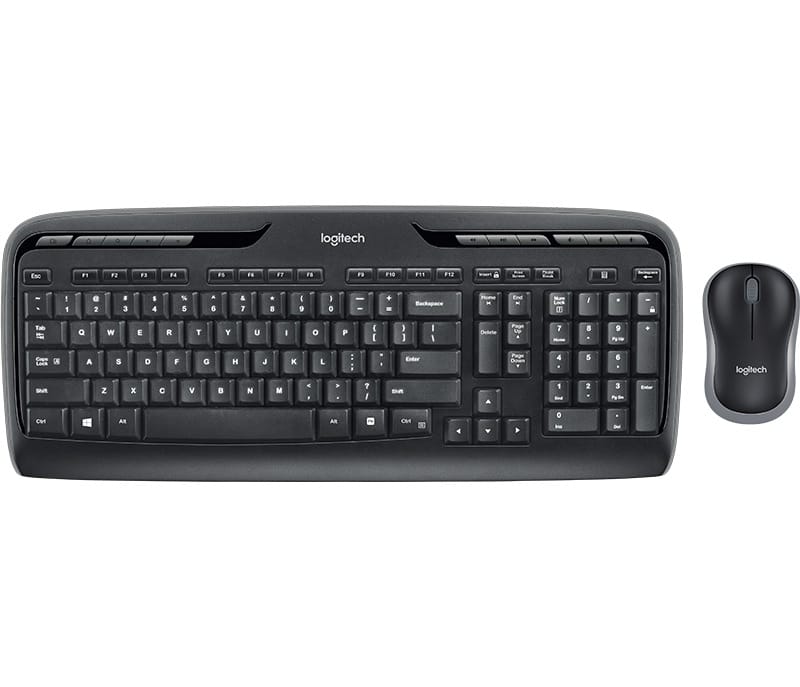 Kit Wireless Logitech MK330 - Tastatura + Mouse M215 Negro - imagine 5