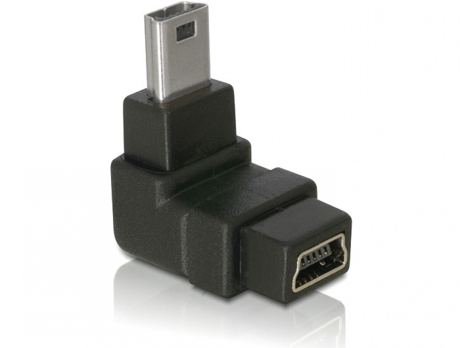 Adaptor USB Mini B 90° Delock 65097
