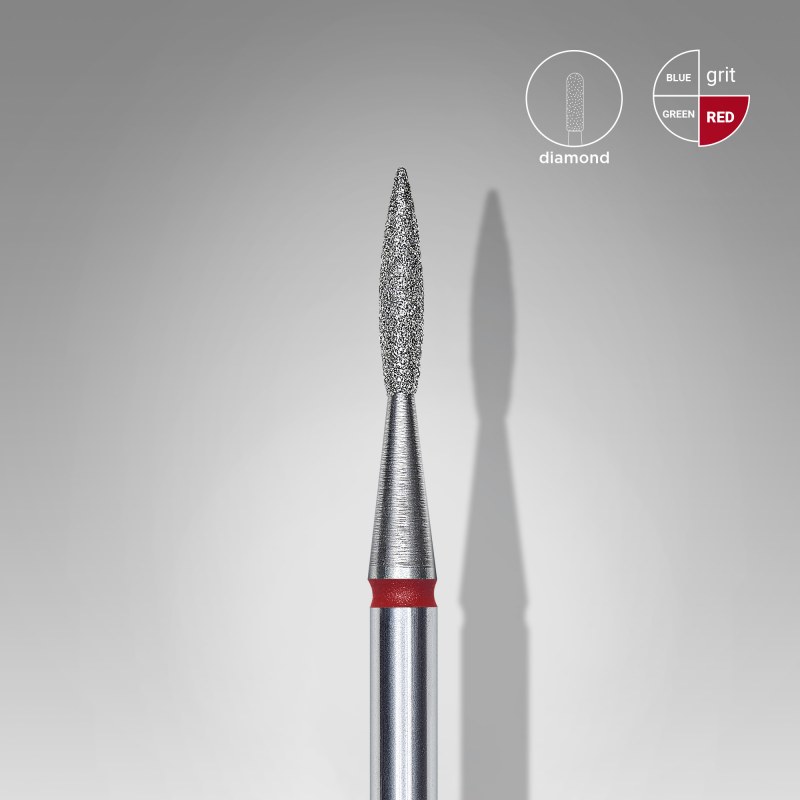 Freză diamant Staleks Expert flacară fină 1.6 mm