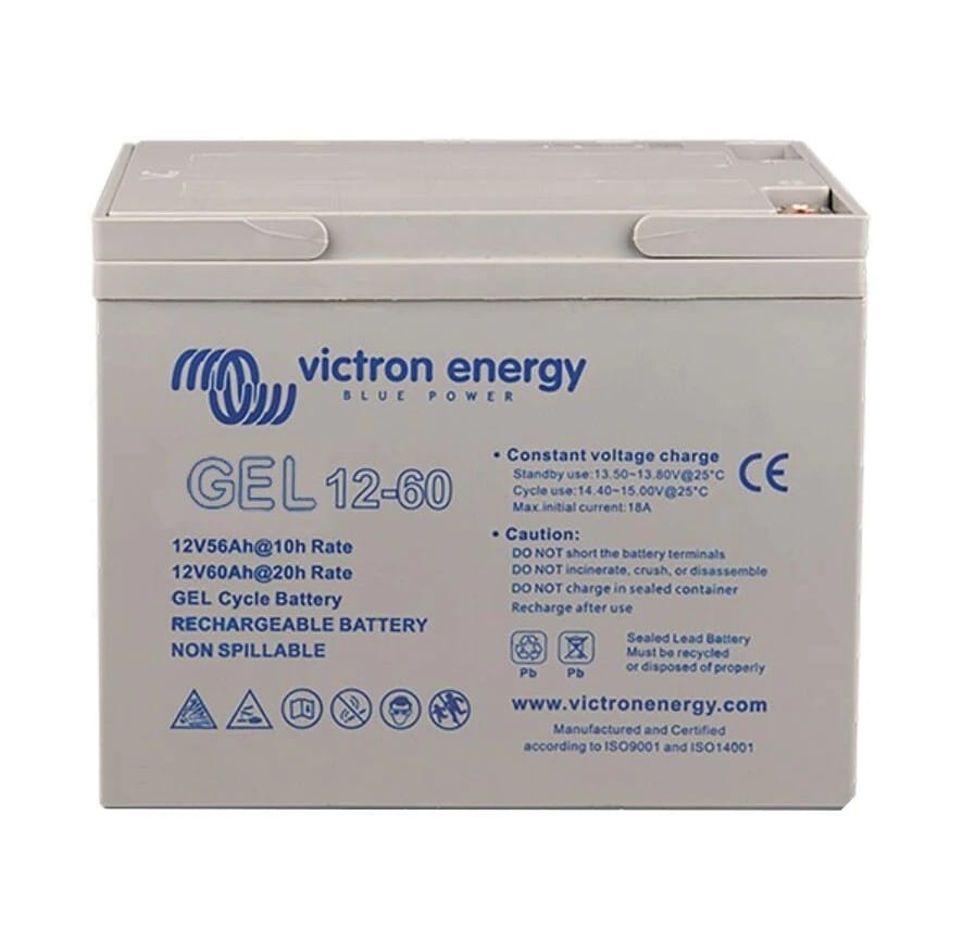 Acumulator Victron Energy GEL 12V 60Ah Deep Cycle - 12 Ani Durată - imagine 4