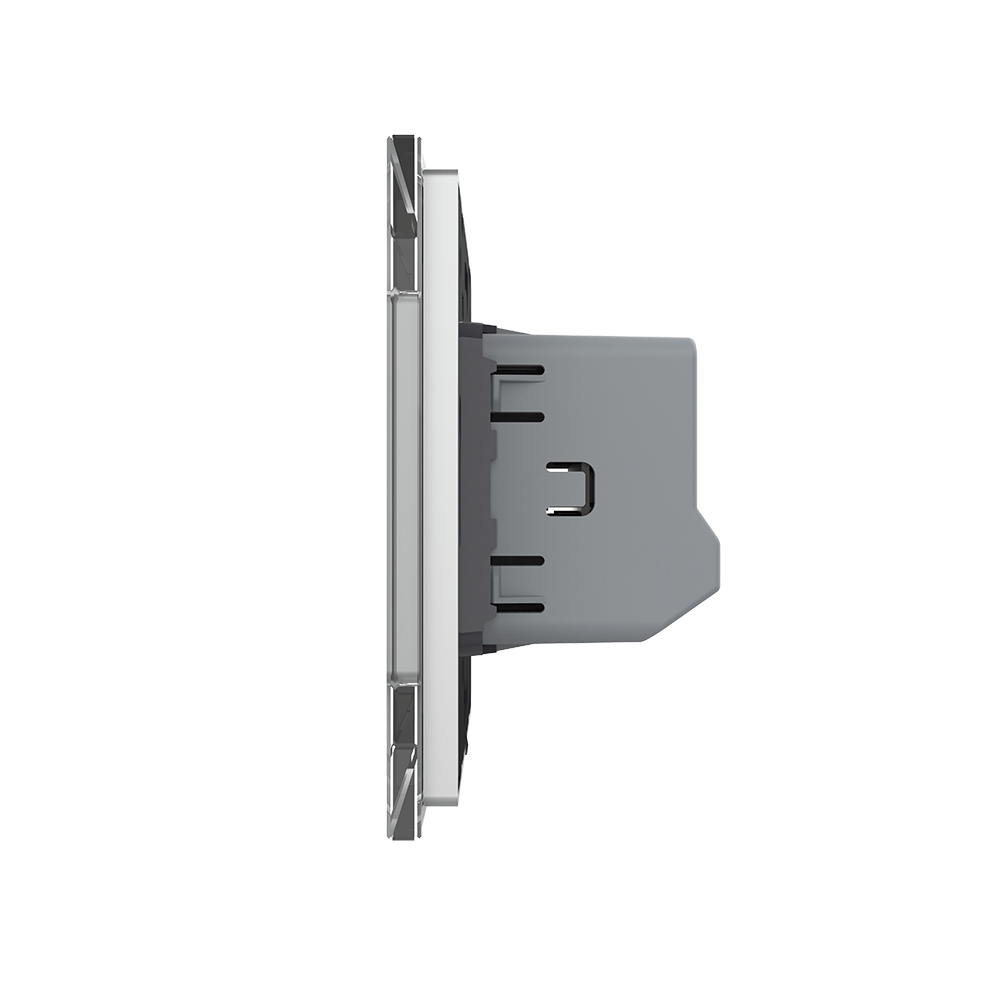 Intrerupator Dublu Touch Zigbee Livolo, Sticla - imagine 15