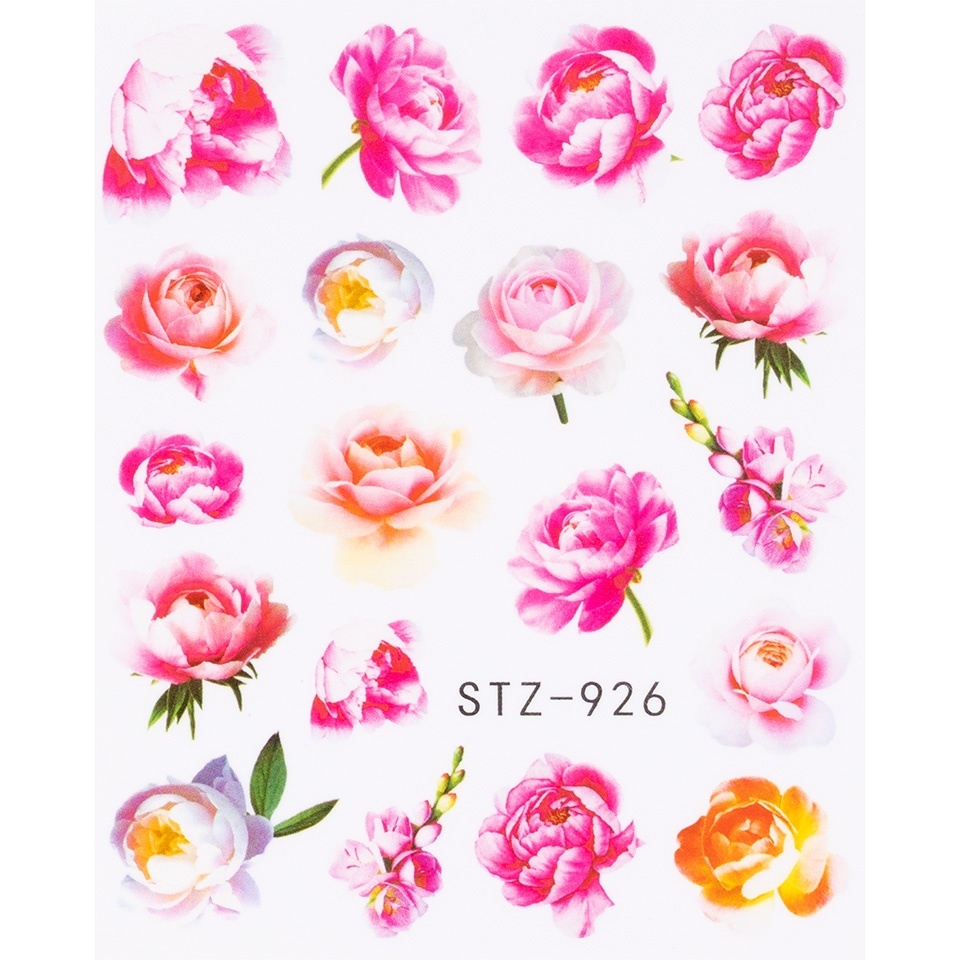 Tatuaj Unghii Luxorise Flower Therapy STZ-926