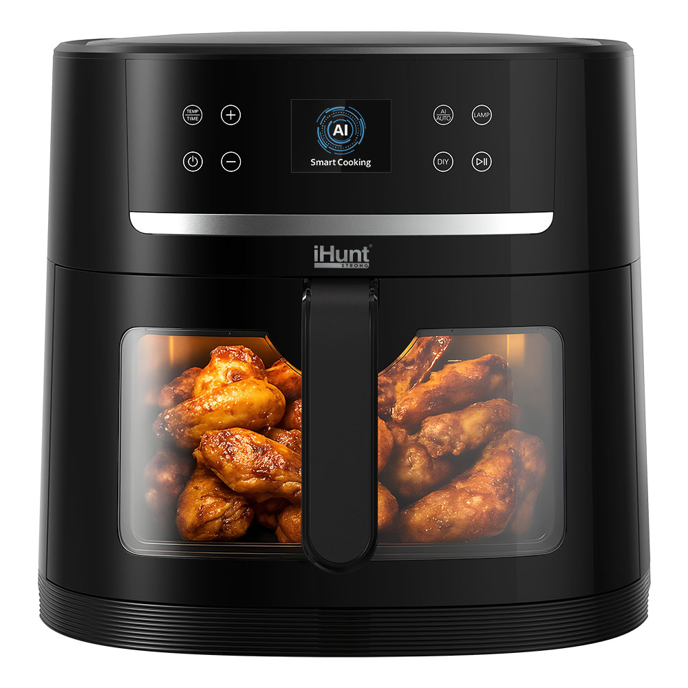 iHunt Bro Air Fryer AI Chef cu Rotisor Inteligent