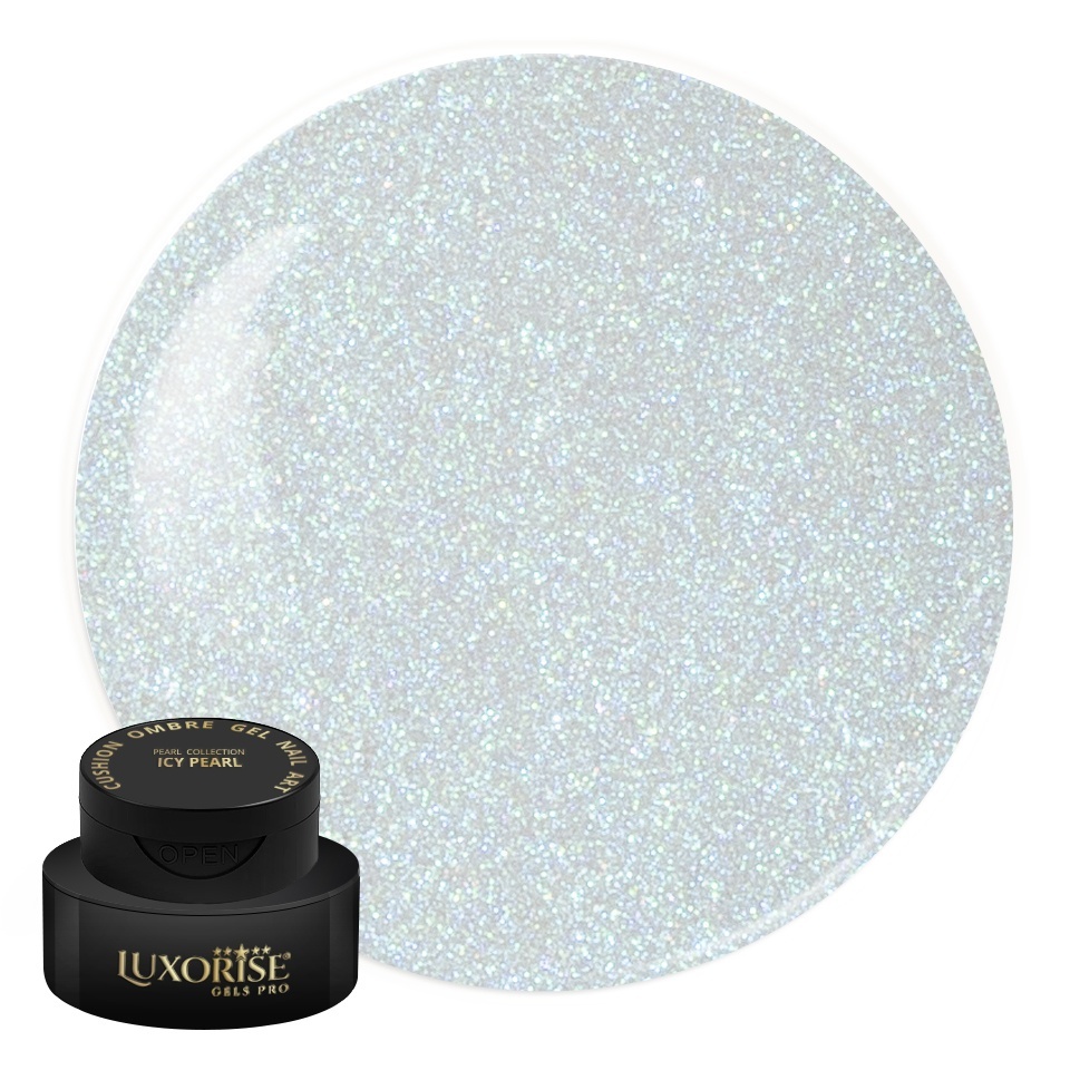 Gel UV Nail Art Babyboomer LUXORISE Cushion Ombre Pearl - Icy Pearl, 2ml