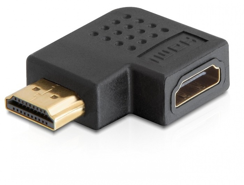 Adaptor HDMI 90° Dreapta Delock 65076