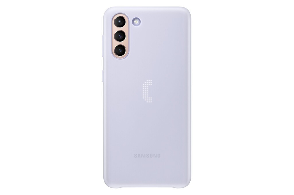 Husă Samsung Galaxy S21+ Smart LED View Mov - Originală