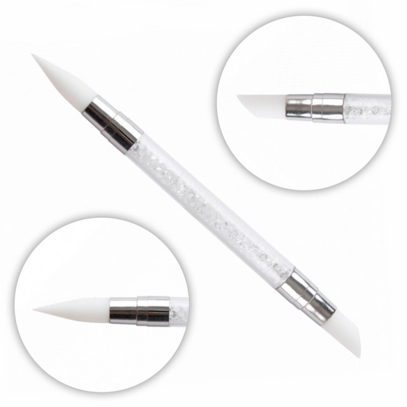 Pensula Nailart 2M Silicon Twin - Nailshop