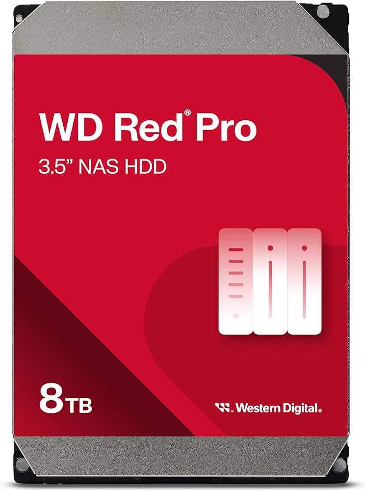 HDD WD Red Pro 8TB 7200rpm - Stocare NAS Profesională