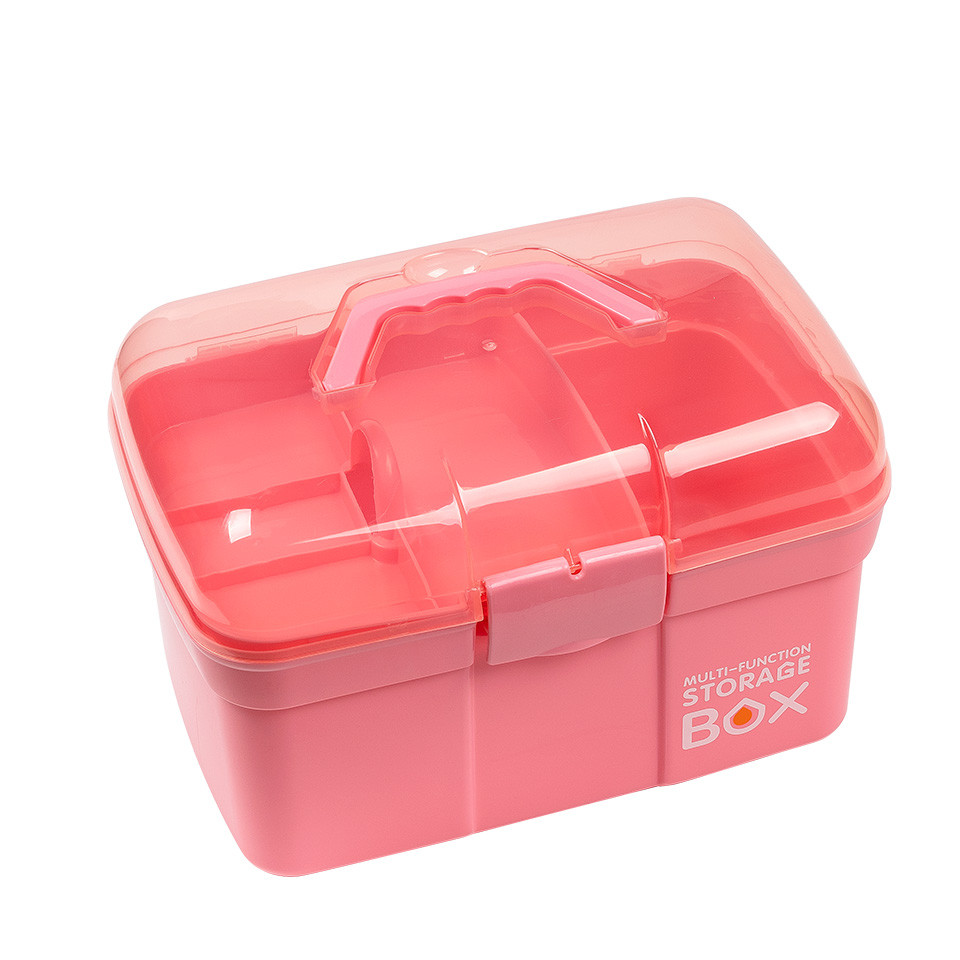 Cutie Manichiura SensoPRO Milano Roz, Compartimentata