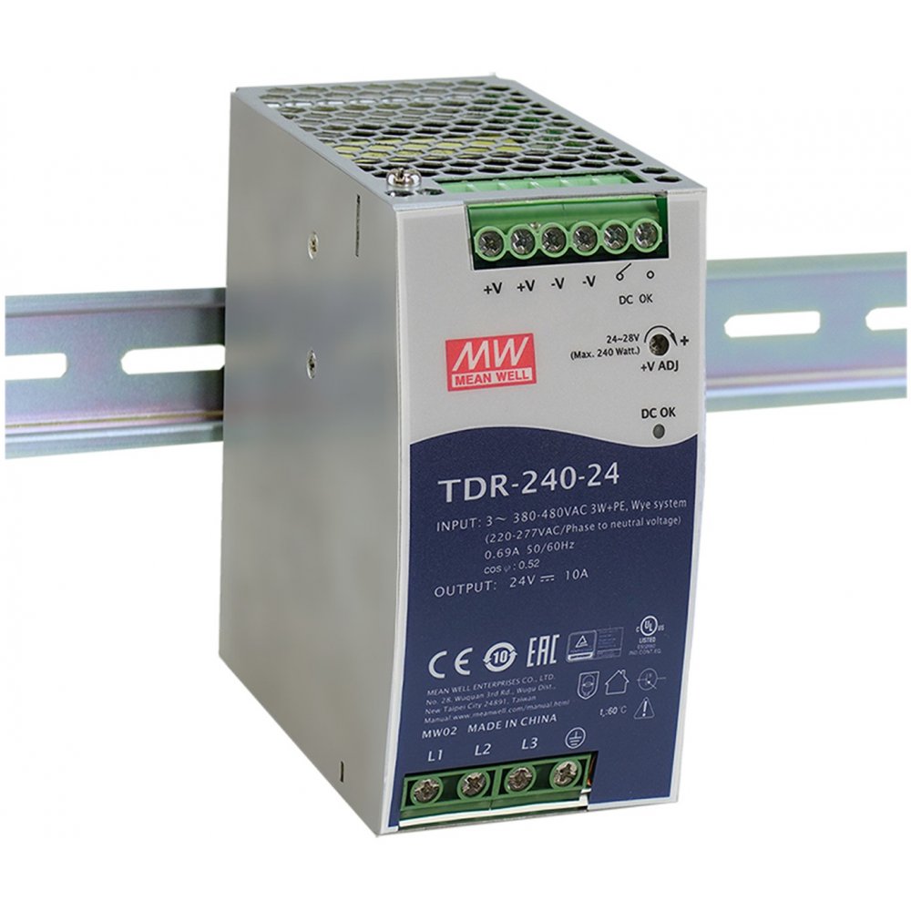 Sursa Mean Well TDR-240-24 240W Trifazata