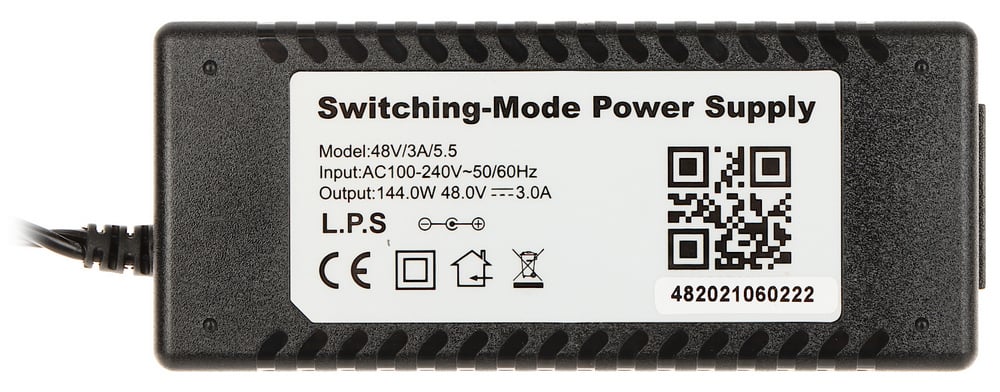 Alimentator NVR PoE 48V 3A | Atu tech | Siguranță