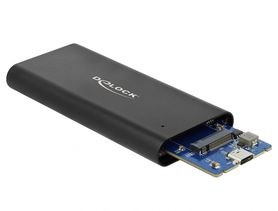 Rack Extern USB-C Delock pentru SSD M.2 NVMe
