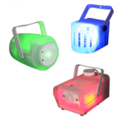 Set 3 Efecte LED Fum, Laser, RGBW Ibiza Light