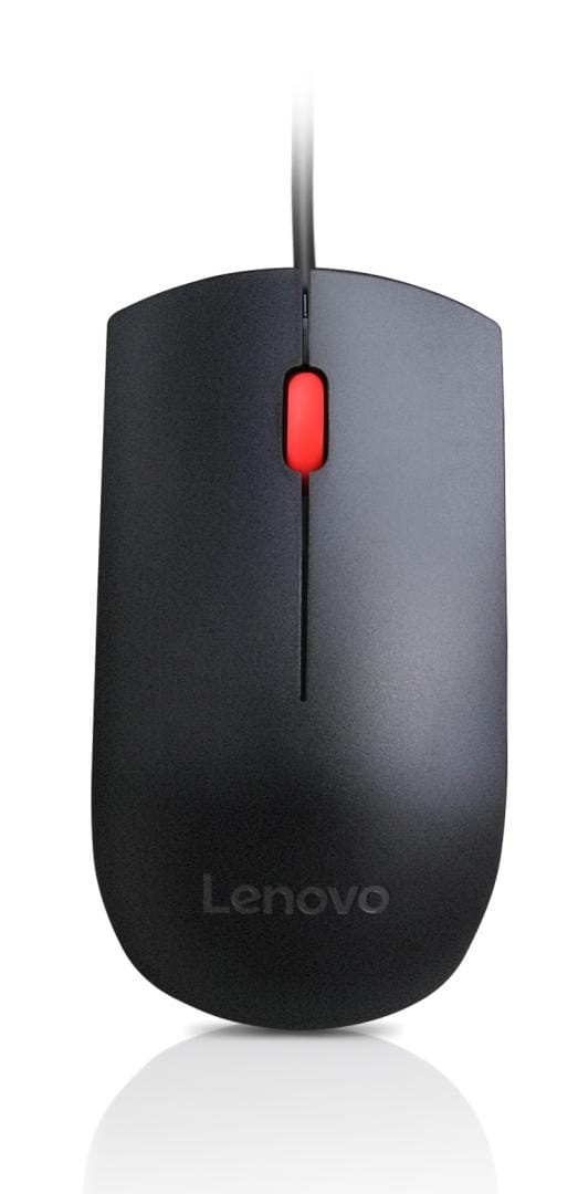 Mouse Optic Lenovo CU FIR 1600 DPI - Negru Ergonomic - imagine 3
