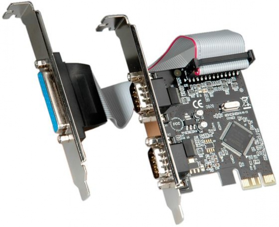 Placă PCI Express RS232 + Paralel DB25 Value