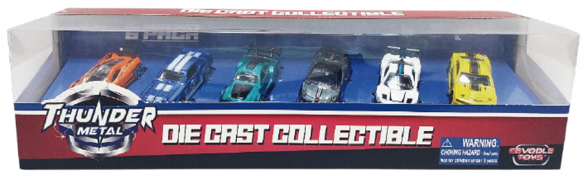 Set 6 Masini Curse Die Cast 1/64 - Cevodle, Premium - imagine 5