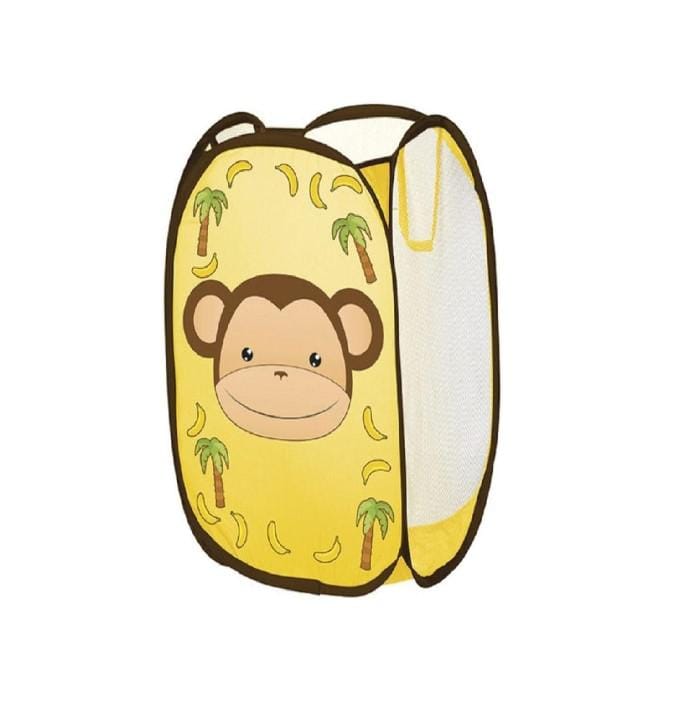 Coș Depozitare Jucării Pliabil Galben U-Grow 48x32x30cm - imagine 2