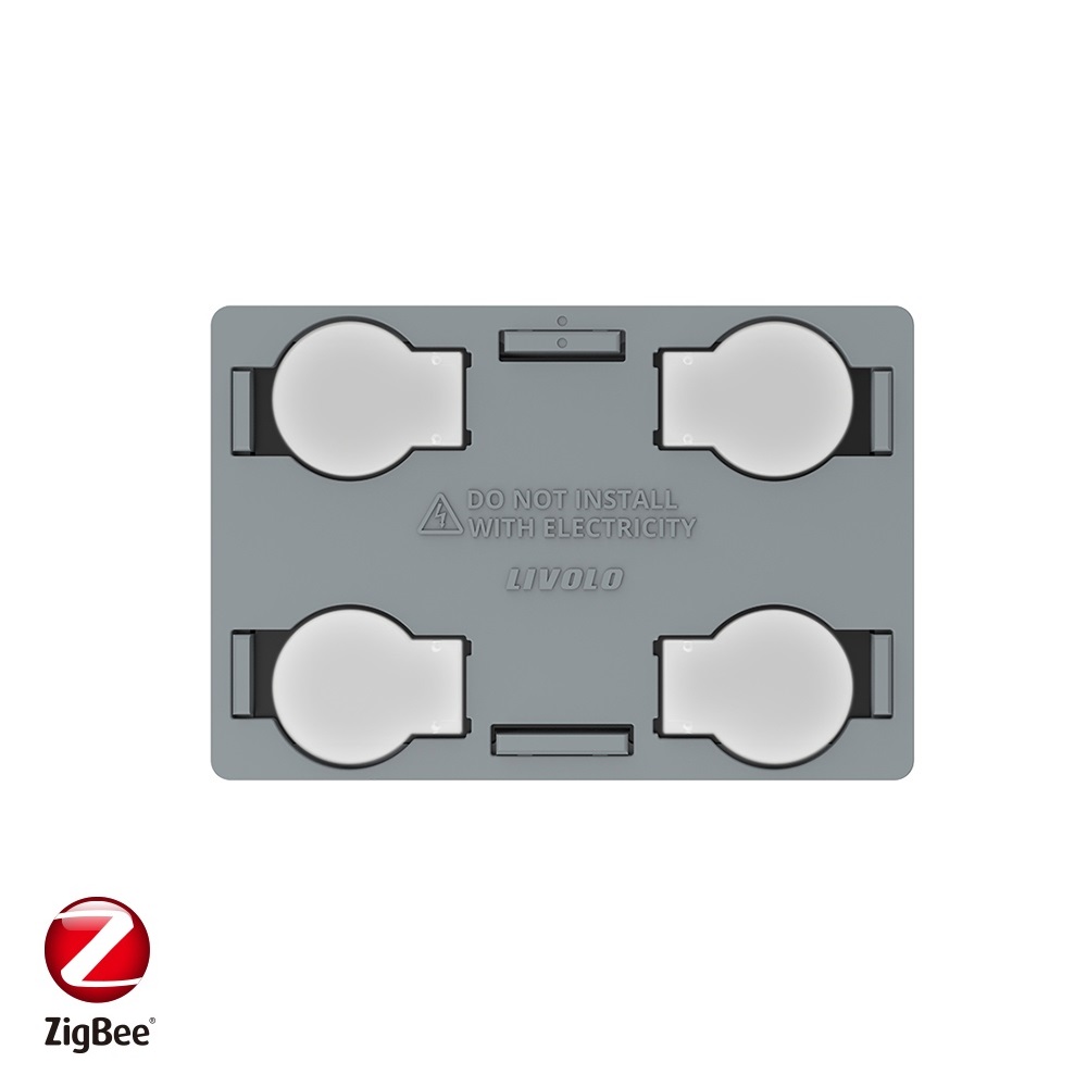 Modul Touch ZigBee Livolo Cvadruplu Standard Italian - imagine 1