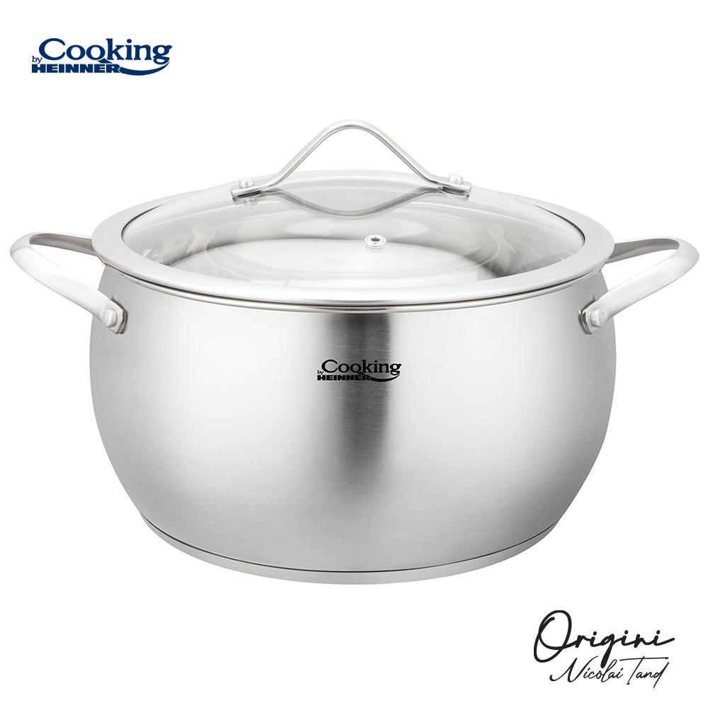 Oală Inox Heinner Nicolai Tand 6L - Cooking by Heinner Origini - imagine 2