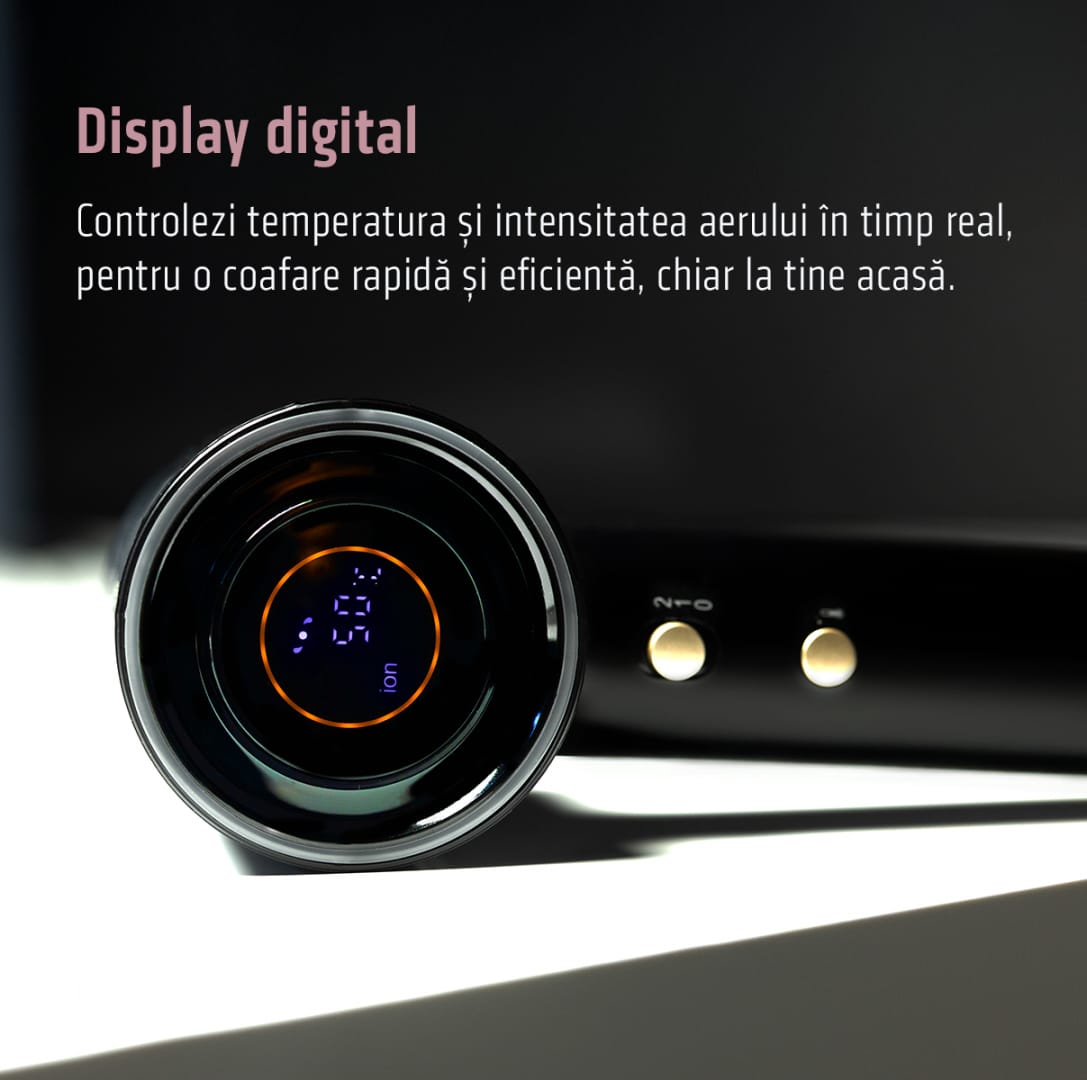 Uscător de Păr Profesional Heinner BLDC 1600W cu Ionizare - imagine 11