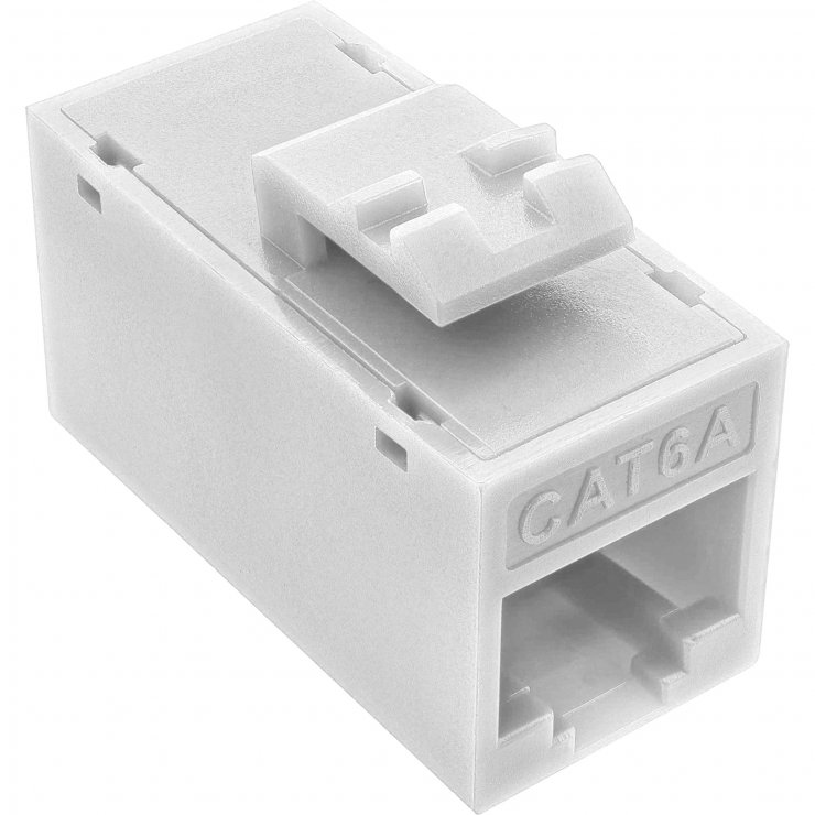 Cupla RJ45 Cat.6A UTP Alb Inline IL76217W