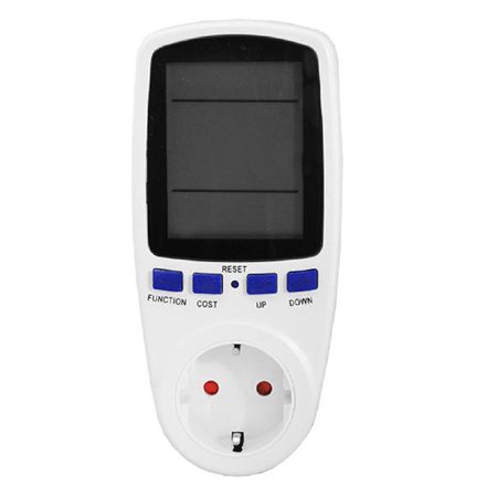 Priză Consum Maxlife RTV0400082, Wattmetru