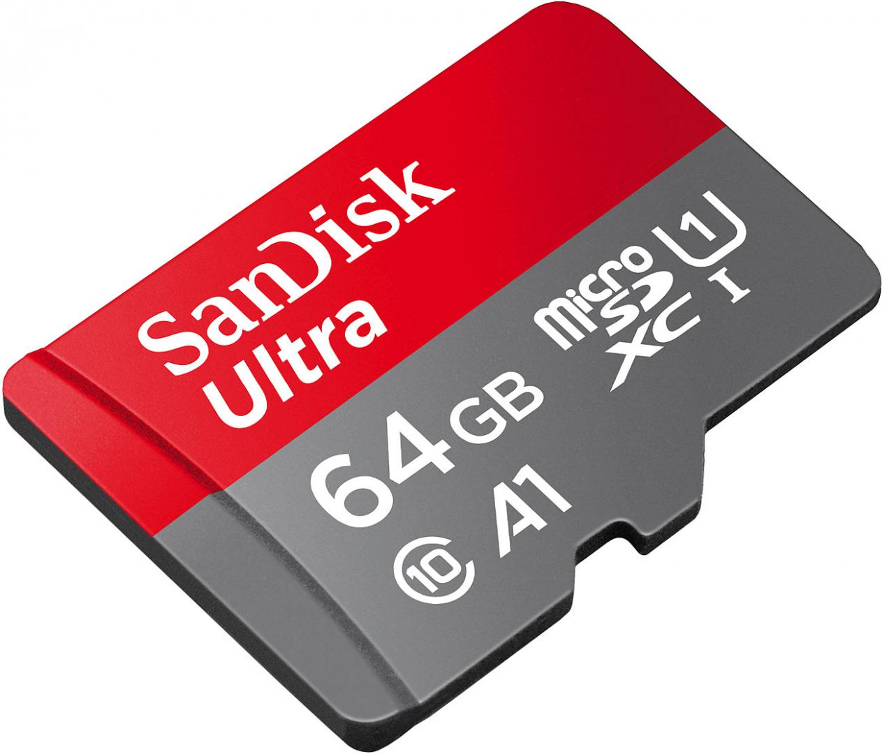 Card Memorie SanDisk Extreme 64GB Clasa 10 - 100MB/s