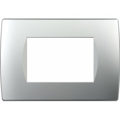 Rama Modul Soft 3M Argintiu TEM IP20