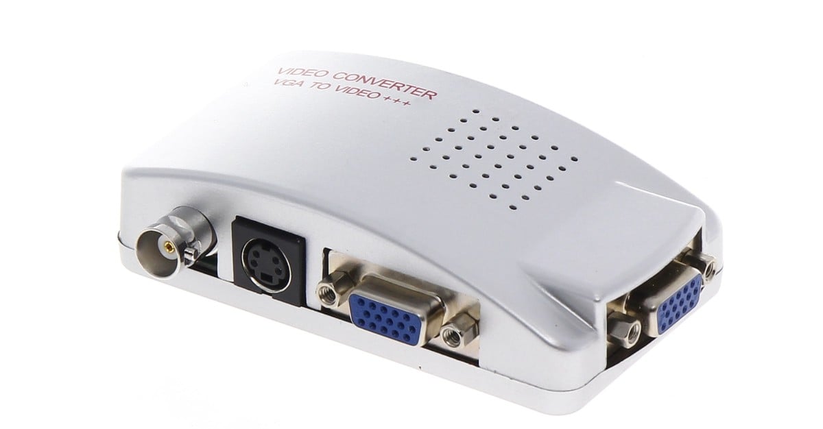 Convertor VGA la AV/S-Video Delta AX-2560F până la 2560x1600