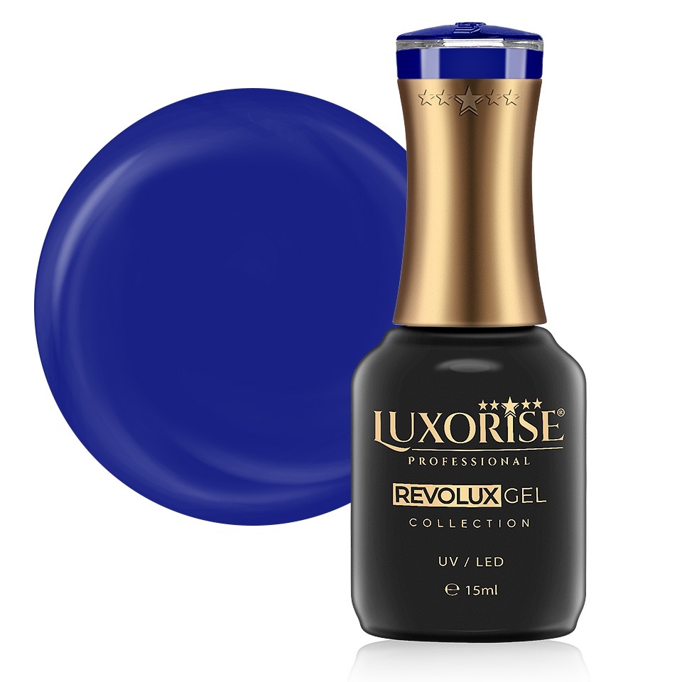 Oja Semipermanenta Revolux LUXORISE, Hot Blue 15ml